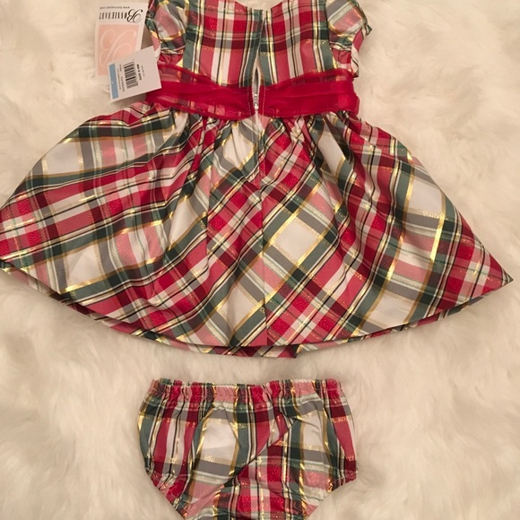 Plaid Holiday Dress - Picture 2 of 2